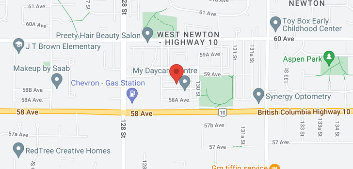 map of 12988 59 AVENUE